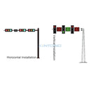 Traffic light time counter traffic signal led light waterproof ip67