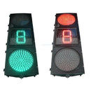 Traffic light LED light traffic and pedestrian control smart signal