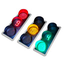 Traffic light LED light traffic and pedestrian control smart signal